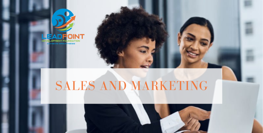SALES AND MARKETING