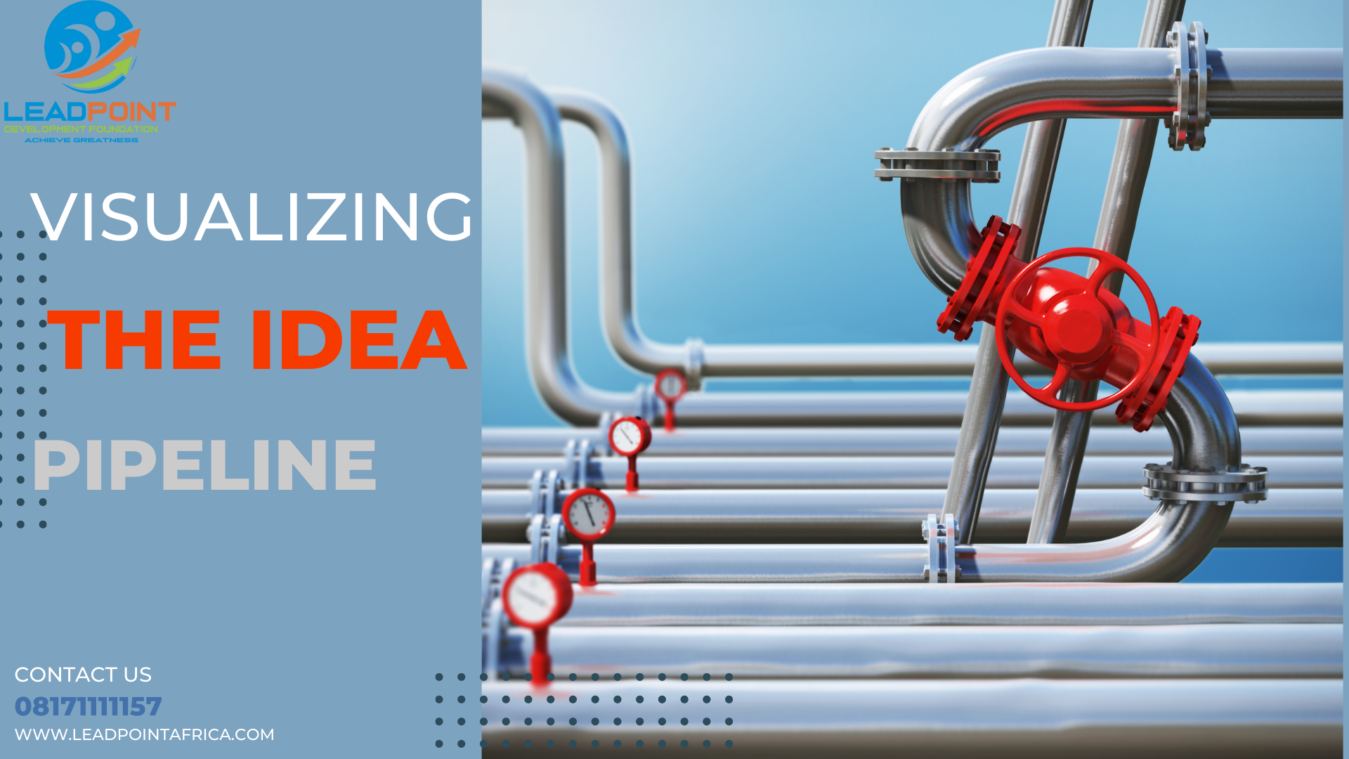 VISUALIZING THE IDEA PIPELINE Lead Point Africa